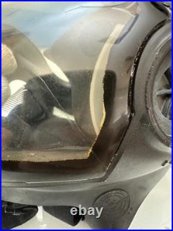 MSA Millennium 40mm SMALL Full Face Gas Mask WithClear Lens Outsert