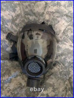 MSA Millennium CBRN 10006233 Riot Control Full Face Respirator Gas Mask Large L