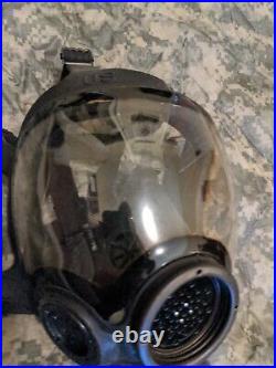 MSA Millennium CBRN 10006233 Riot Control Full Face Respirator Gas Mask Large L