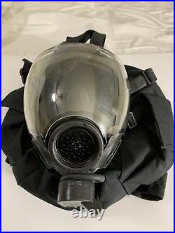 MSA Millennium CBRN 40mm Gas Mask Size LARGE Excellent