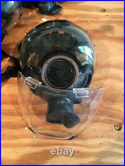 MSA Millennium CBRN Full Face Respirator Gas Mask Complete Kits Medium SEE Below
