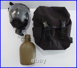 MSA Millennium CBRN Respirator Kit, Medium Carrier, Lens Cover, Canteen