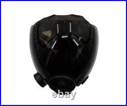 MSA Millennium CBRN Riot Control Gas Mask Respirator Tinted Lens Outsert Medium