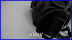MSA Millennium CBRN Riot Control Gas Mask Respirator Tinted Lens Outsert Medium