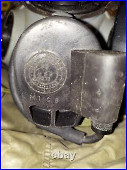 MSA Millennium Full Face Gas Mask CBRN Size Medium Respirator 40mm Riot Control