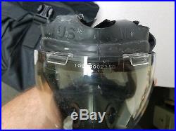 MSA Millennium Gas Mask Respirator Medium 10051287 with drop leg carry