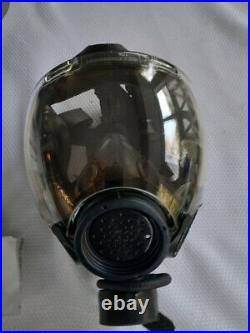 MSA Millennium Gas Mask Respirator Medium with Tinted Outsert & Clear Outsert