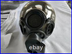 MSA Millennium Gas Mask Respirator Medium with Tinted Outsert & Clear Outsert