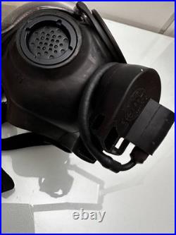 MSA Millennium LARGE Full Face Gas Mask WithClear Lens Outsert