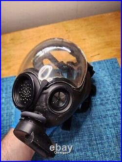 MSA Millennium Large NEVER USED Mask withThigh Rigs and clear shield