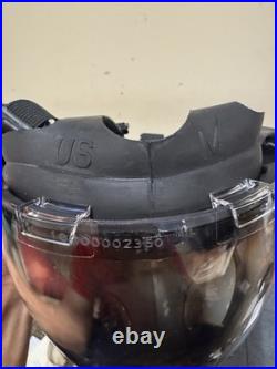 MSA Millennium MEDIUM Full Face Gas Mask WithClear Lens Outsert Unused