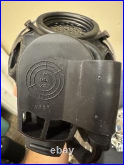 MSA Millennium MEDIUM Full Face Gas Mask WithClear Lens Outsert Unused