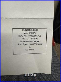 MSA Millennium MEDIUM Full Face Gas Mask WithClear Lens Outsert Unused