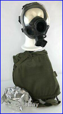 MSA Millennium Riot Control Respirator Gas Mask + Bag + 40mm Filter 10051287 M