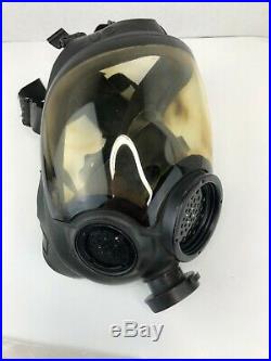 MSA Millennium Riot Control Respirator Gas Mask + Bag + 40mm Filters 10051288 L