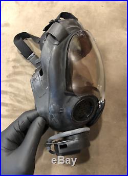 MSA Millennium respirator MEDIUM gas mask MSA CBRN NBC filter exp 2025
