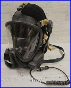 MSA NIghtfighter Ultra Elite Gas Mask with 10051289 Speaker Microphone Medium