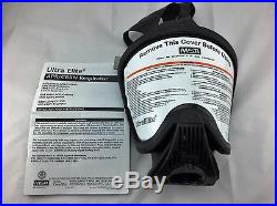 MSA Ultra Elite APR/CBRN/NBC Hycar Respirator Gas Mask Size Med Part# 7-934-1c