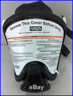 MSA Ultra Elite APR/CBRN/NBC Hycar Respirator Gas Mask Size Med Part# 7-934-1c