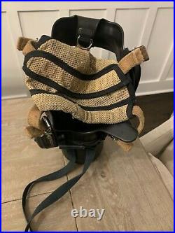 MSA Ultra Elite Fire Fighter/Gas Mask Size Large Excellent Condition