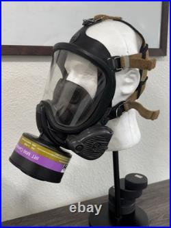 MSA Ultra Elite Mask With HUD / Voice Projection Unit