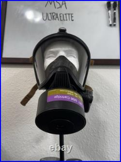 MSA Ultra Elite Mask With HUD / Voice Projection Unit