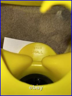 MSA Ultra-Twin Full Face Respirator Gas Mask Yellow Small