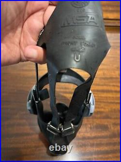 MSA Ultravue Gas Mask. Small. Black. Hycar Rubber 471218
