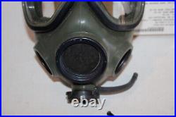 M 40 Mil-Spec Gas Mask Facepiece Assembly Surplus Size Medium Parts