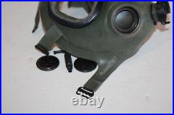 M 40 Mil-Spec Gas Mask Facepiece Assembly Surplus Size Medium Parts