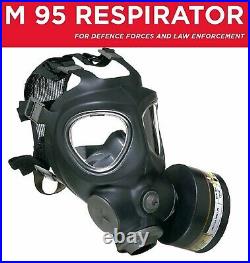 M-95 40mm NBC Premium Gas Mask Tactical Respirator Size SMALL NIB