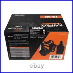 M Certified CBRN Full Face Gas Mask Reusable Respirator Professional Grade