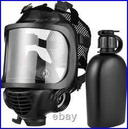 M Certified CBRN Full Face Gas Mask Reusable Respirator Professional Grade CM-6
