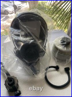 Mestel SGE 400/3 Full Face Gas Mask NBC Respirator w Filter Hazmat Prepper