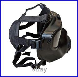 Military NATO K10 CBRN Chemical Gas Mask Respirator & 2 NBC Filter & Clear Visor