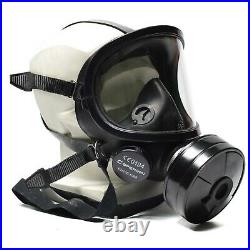Modern gas mask Fernez Willson Sperian full face protection respirator black NEW