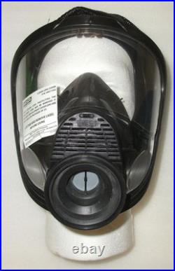Msa 10075909 Full Face Respirator Hycar 4000 Assembly Mask Gas Medium New