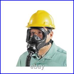 Msa Gas Mask Facepiece, Ultravue & Ultra Elite Full Facepiece Respirator, Bk