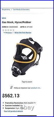 Msa gas mask With Hose Attachment Size Large