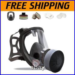 Multicolor Full Face Respirator with 40mm Filter