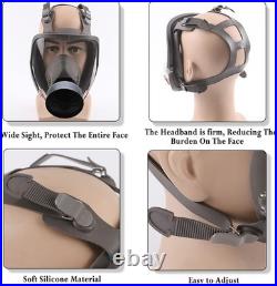 Multicolor Full Face Respirator with 40mm Filter