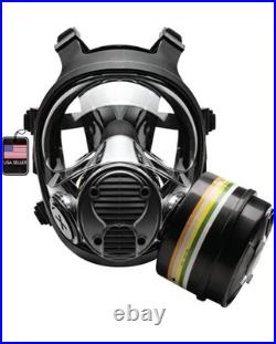 NB-100 Full Face Tactical Gas Mask Respirator Gas Masks Survival + EXTRA Filte
