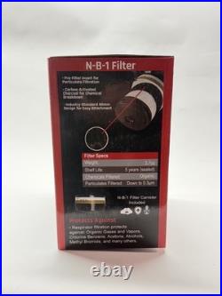 NB-100 Full Face Tactical Gas Mask Respirator Gas Masks Survival + EXTRA Filte