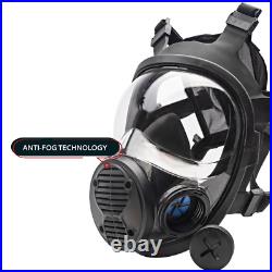 NB-100 Tactical Gas Mask Full Face Respirator with 40mm Defense Filter