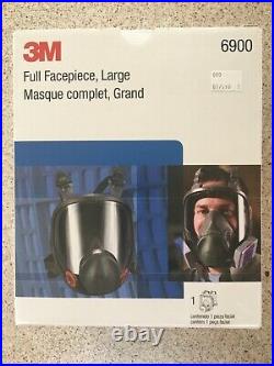 NEW 3M 6900 Full Face Respirator Large with Filters