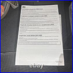 NEW 3M 6900 Full Face Respirator Large with Filters