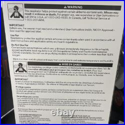 NEW 3M 6900 Full Face Respirator Large with Filters