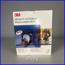 NEW! 3M Reusable Full Face Respirator Facepiece Construction Riot Gas Mask SMALL