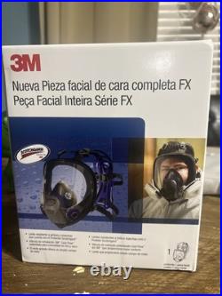 NEW! 3M Reusable Full Face Respirator Facepiece Construction Riot Gas Mask SMALL