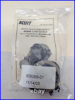 NEW DeSantis Gas Mask Carry Bag/Scott Gas Mask and Facepiece Respirator RARE